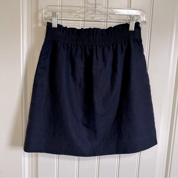 J. Crew women’s skirt size 2 navy blue - Picture 5 of 9